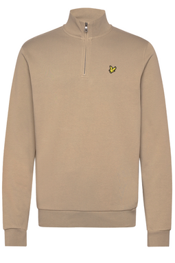 Lyle & Scott Loopback Quarter Zip Sage
