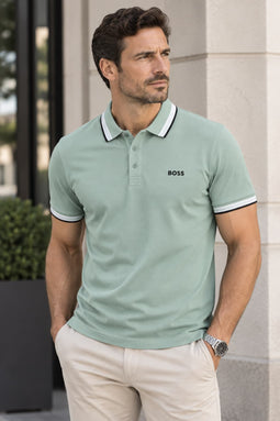 Hugo Boss Contrast Paddy Polo Mint