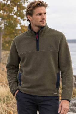 MCS Half Zip Fleece Jacket Army