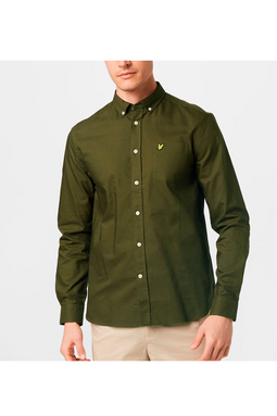 Lyle & Scott Oxford Shirt Regular Olive