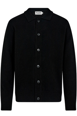 Resteröds Dean Cardigan Black