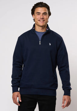 U.S. POLO ASSN. Half-Zip Pullover Kurt Navy