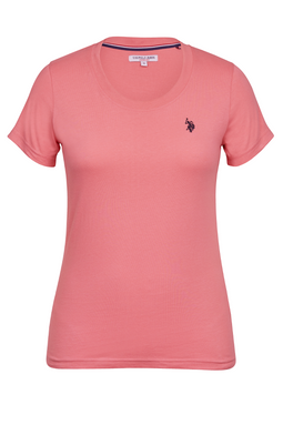 U.S. POLO ASSN. Women T-shirt Amy Mauve Glow