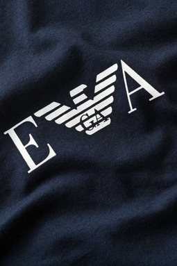 Armani Logo Tee 2-Pack Navy
