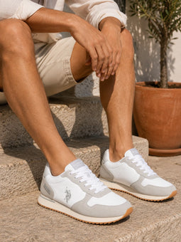 U.S. POLO ASSN. Altena Trainers White