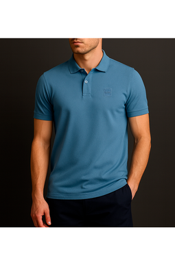Hugo Boss Season Patch Polo Blue
