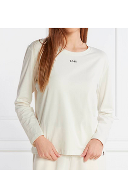 Hugo Boss Women Pyjamas T-shirt Soft Cotton White