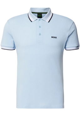 Hugo Boss Contrast Paddy Polo Clear Blue