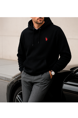 U.S. POLO ASSN. Hoodie Brayden Black
