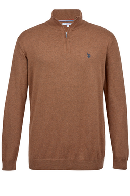 U.S. POLO ASSN. Half-Zip Knit Brison Partridge