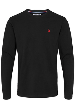 U.S. POLO ASSN. T-shirt LS Brolin Black