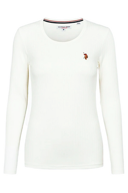 U.S. POLO ASSN. Women L/S T-shirt Carlotta Cloud
