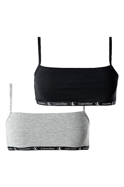 Calvin Klein Women 2-pack Bra Unlined Black/Grey