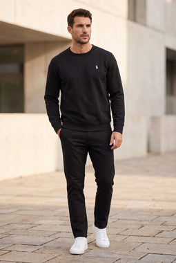 Ralph Lauren Double Knit Sweatshirt Black