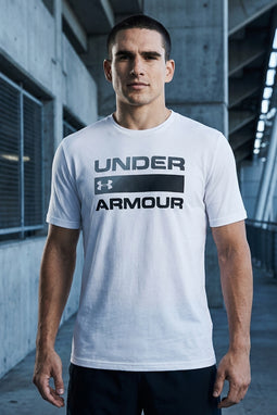 Under Armour Wordmark Tee White
