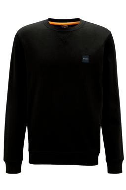 Hugo Boss Patch Logo Sweatshirt Black