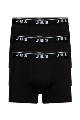 JBS 3-Pack Organic Cotton Boxers Black