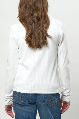 U.S. POLO ASSN. Women Maise Cardigan White