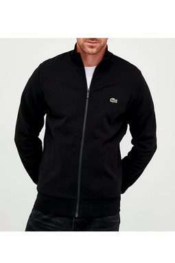 Lacoste Full Zip Logo Track Top Black