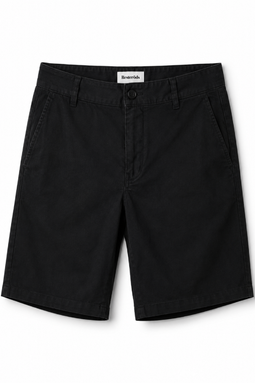 Resteröds Regular Chino Shorts Black