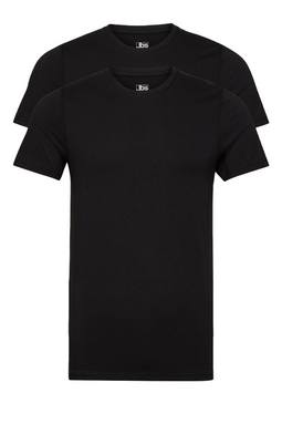 JBS 2-Pack Organic Cotton T-Shirt Black