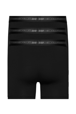 JBS 3-Pack Bamboo Boxers Black