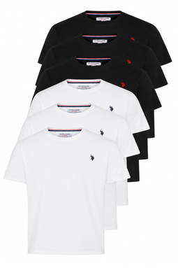 U.S. POLO ASSN. 6-Pack T-shirt Arjun Multi