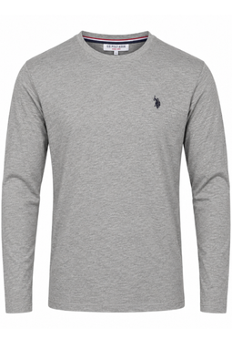 U.S. POLO ASSN. T-shirt LS Brolin Grey