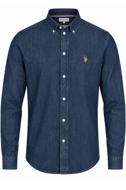 U.S. POLO ASSN. Shirt Craig Denim Dark Blue