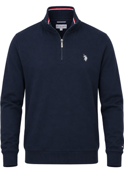 U.S. POLO ASSN. Half-Zip Pullover Kurt Navy