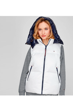 Tommy Hilfiger Women Puffer Vest White
