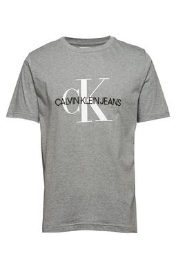 Calvin Klein True Icon Logo Tee Grey Heather - Luxivo