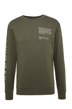 Nike New Swoosh Sweatshirt Khaki - Luxivo