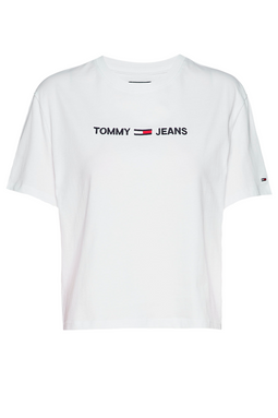 Tommy Hilfiger Women TJW Logo Tee White - Luxivo