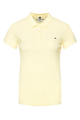 Tommy Hilfiger Women S/S Polo Yellow - Luxivo