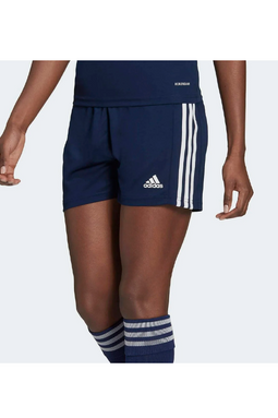 Adidas Women Logo Shorts Navy