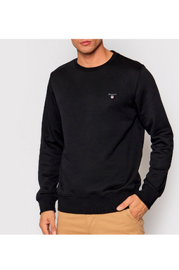 GANT Basic Crew Sweatshirt Black