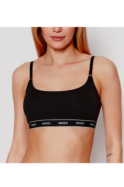 Hugo Boss Women Logo Bralette 2-Pack Black