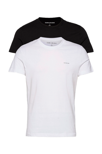 Calvin Klein Chest Logo Black/White – Luxivo