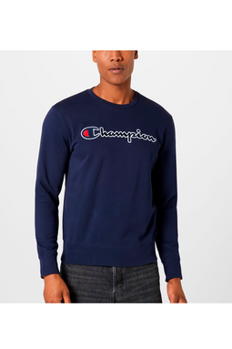 Champion Rochester Crew Sweat Big Logo Navy