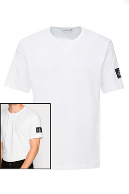 Calvin Klein Badge Tee White