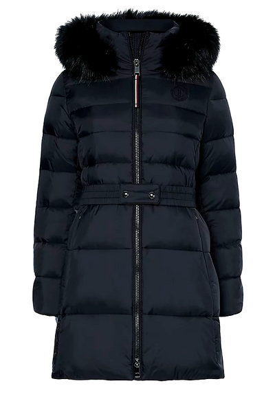 Tommy Hilfiger Long Coat TH Protect Black – Luxivo