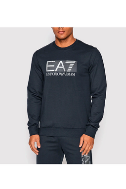 Armani EA7 Sweatshirt Graphic Marine