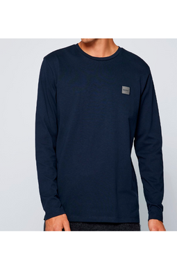 Hugo Boss Patch Logo L/S Tee Navy