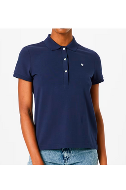 GANT Women Shield Logo Polo Navy