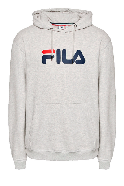 FILA Logo Hoodie Grey –
