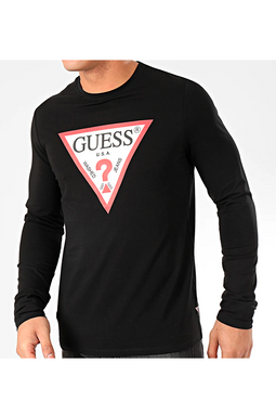 GUESS Original L/S Tee Black