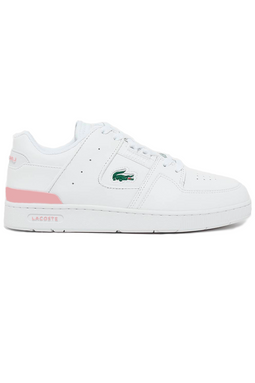 Lacoste Women Court Leather Sneaker Bleach - Luxivo