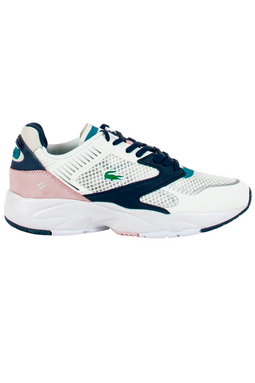 Lacoste Women Storm 96 Nano Sneakers White/Navy - Luxivo