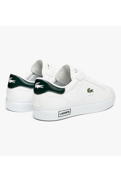 Højde Rundt om Badeværelse Lacoste Powercourt Sneakers White/Green – Luxivo